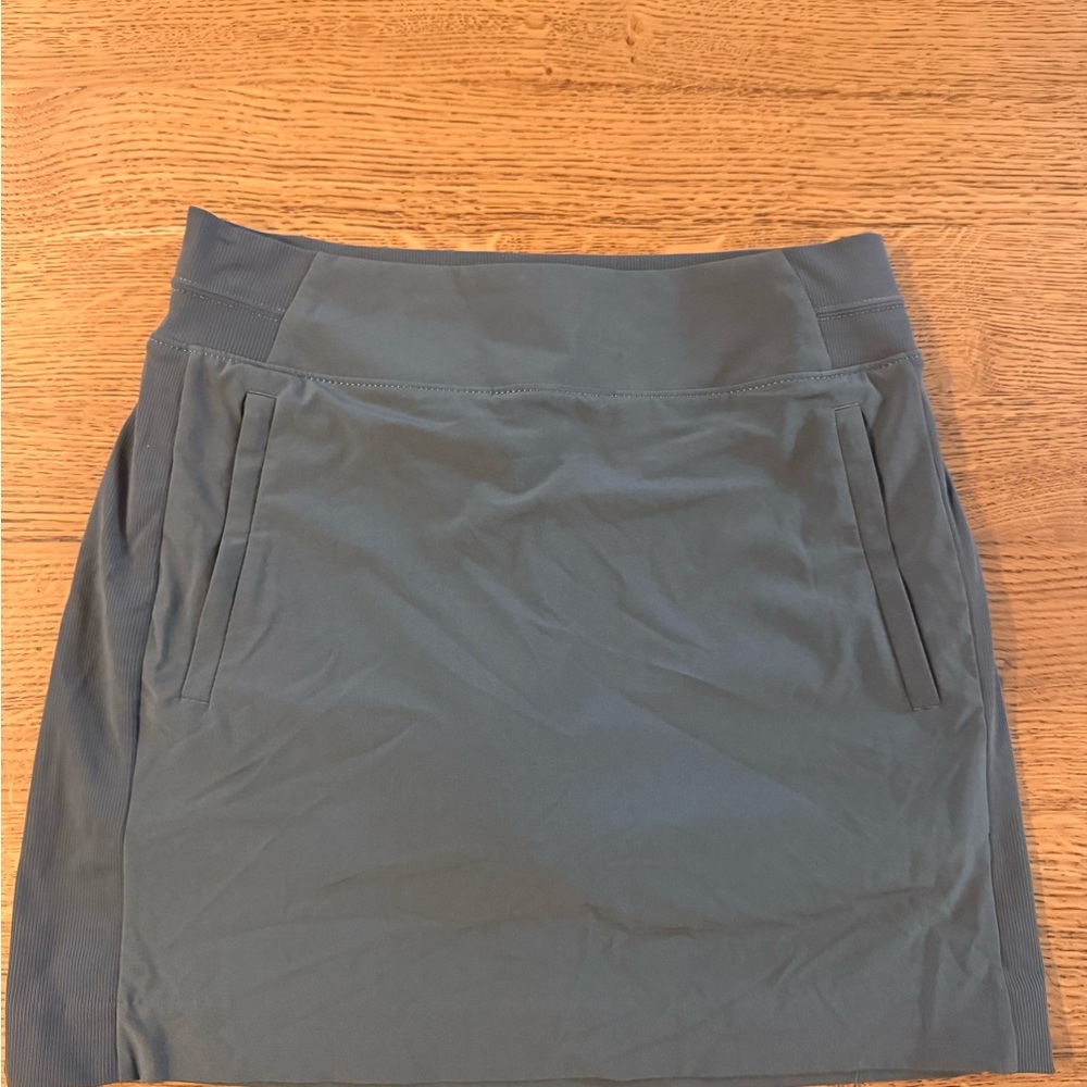 Athleta Gray/green Pencil Skirt skort